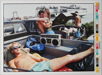 Bruce Davidson (1933–) - Ferry Terminal, Martha’s Vineyard,