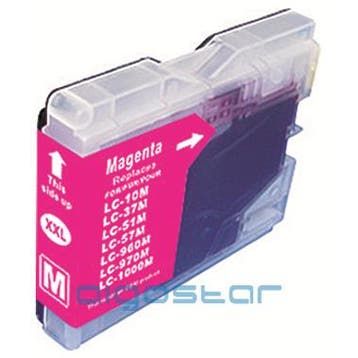 Huismerk Brother LC-1000M / LC-970M cartridge magenta, Verzenden, Nieuw, Huismerk