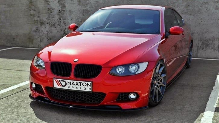 Maxton Front Splitter BMW 3 E92 MPACK (VOORFACE MODEL,, Auto diversen, Tuning en Styling, Verzenden