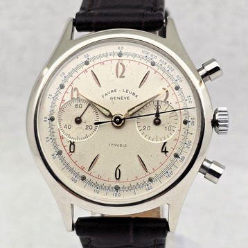 Chronographe Suisse - Favre-Leuba - Cal. Landeron 48 -, Nieuw