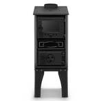 Compacte Houtkachel Kookplaat | Antraciet | Laatste Stuks!, Ophalen of Verzenden, Nieuw, Vrijstaande haard, Houthaard