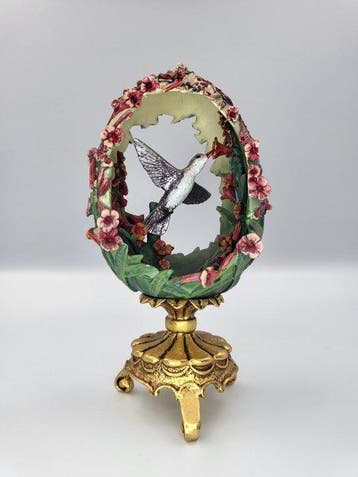 Fabergé ei - Œuf Fabergé – Franklin Mint – House of Fabergé, Antiek en Kunst, Curiosa en Brocante