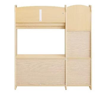 Kinderboekenkast met 3 Planken en 5 Open Vakken, Verzenden, Nieuw