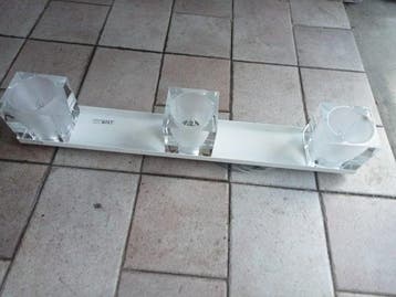 Fabbian - Plafondlamp - D28E04-E54 - Glas, Metaal