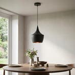 Hanglamp | Elysium | 1-lichts | Zwart, Ophalen of Verzenden, Nieuw, 50 tot 75 cm