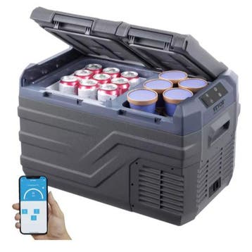 Autokoelkast 40L –Dual Zone Compressor Koeler en Vriezer 12V, Verzenden, Nieuw