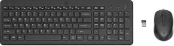 HP 330 - toetsenbord en muis set - QWERTY - Engels - zwart, Verzenden, Nieuw