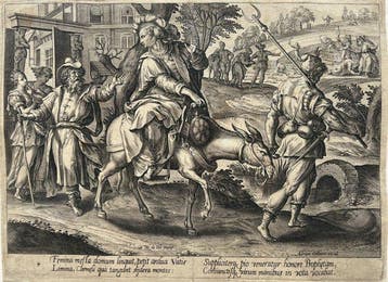 Marten De Vos (1532-1603), after - Femina mesta domum