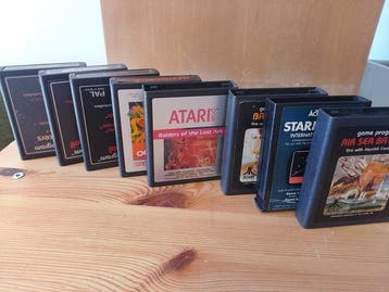 Atari - Atari 2600 - 8 jogos Atari 2600 - Videogame - Zonder, Spelcomputers en Games, Nieuw
