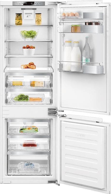 Grundig GKNI15740N Koel-vriescombinatie899, Witgoed en Apparatuur, Koelkasten en IJskasten, Nieuw, Energieklasse A of zuiniger