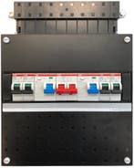 ABB groepenkast 4 groepen 1-fase 220x220mm, Doe-het-zelf en Verbouw, Elektra en Kabels, Nieuw