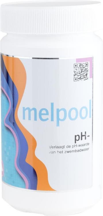 Melpool pH minus poeder - 1,5 kg, Tuin en Terras, Zwembad-toebehoren, Verzenden, Nieuw