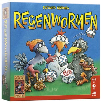 Regenwormen Dobbelspel, Ophalen of Verzenden, Nieuw