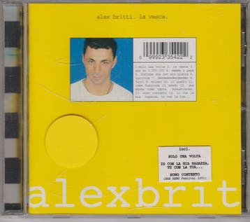 cd - Alex Britti - La vasca, Verzenden, Zo goed als nieuw