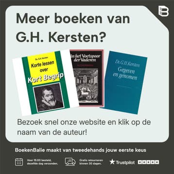 KORTE LESSEN OVER KORT BEGRIP - GEB. - G.H. Kersten, Verzenden, Zo goed als nieuw, G.H. Kersten