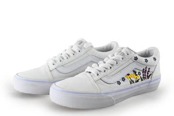 Vans Sneakers Jongens in maat 31 Wit, Jongen of Meisje, Schoenen, Zo goed als nieuw, Vans