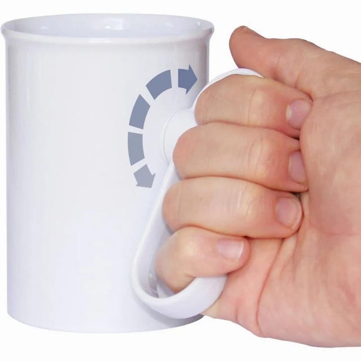 Drinkbeker - Draaibaar Handvat - Ideaal voor Trillen -, Huis en Inrichting, Keuken | Keukenbenodigdheden, Nieuw, Verzenden