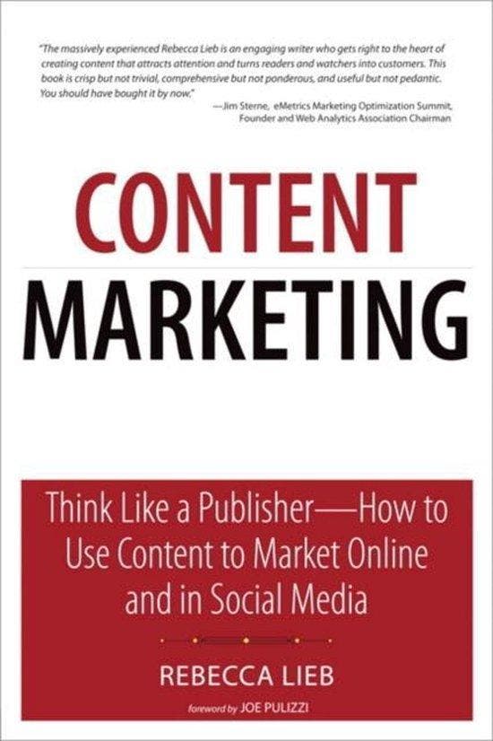 Content Marketing - Lieb Rebecca 9780789748379, Boeken, Taal | Engels, Gelezen, Verzenden