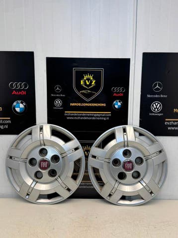 Wieldoppenset 2 stuks 16 inch Fiat Ducato bj.2011 1352627080, Auto diversen, Wieldoppen, Gebruikt