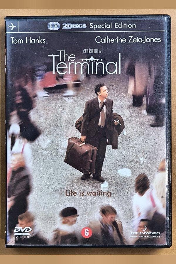 DVD The Terminal 2004 Stanley Tucci Tom Hanks, Cd's en Dvd's, Dvd's | Komedie, Verzenden