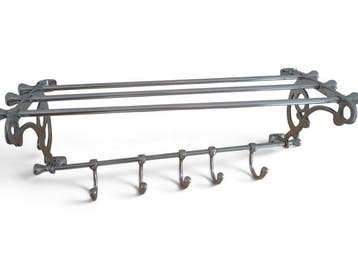 Kapstok - Metaal,aluminium,verchroomd staal - Franse art