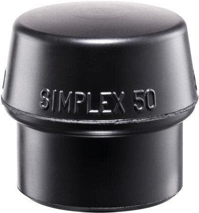 Vervangende Rubber Kop voor Een Simplex Hamer 50mm Zwart, Doe-het-zelf en Verbouw, Gereedschap | Handgereedschap, Nieuw, Verzenden