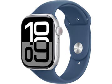 Apple Watch Series 10 - Smartwatch - GPS - 42mm - Aluminium, Verzenden, Zo goed als nieuw, Apple