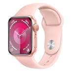 Apple Watch Siliconen Bandje Lichtroze 49/46/45/44mm, Ophalen of Verzenden, Nieuw