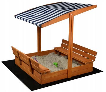 Houten Zandbak XL | Premium | OP=OP, Tuin en Terras, Zand, Ophalen of Verzenden, Nieuw, Overige typen