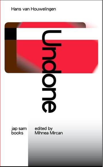 Hans Van Houwelingen: Undone |  | Nieuw, Ophalen of Verzenden, Nieuw