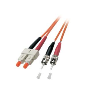 Glasvezelkabel OM2 - ST/SC - 20 meter (Duplex, 50/125m), Verzenden, Nieuw