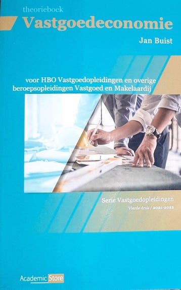 9789083067490 Vastgoedeconomie Theorieboek editie 2021-2022, Boeken, Verzenden, Zo goed als nieuw, Jan Buist