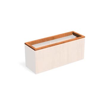 In-Lite Ready opzetrand - Cortenstaal - 150x50x8,9cm, Tuin en Terras, Minder dan 30 cm, 100 cm of meer, Nieuw, Metaal