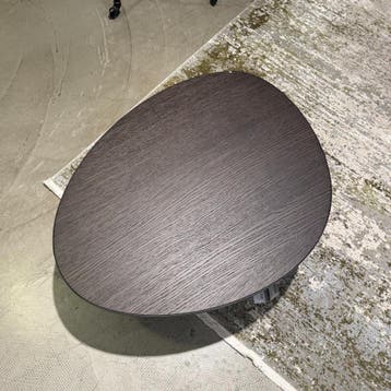 Dutchz 7002 Salontafel Eikenfineer Organisch - House of, Huis en Inrichting, Tafels | Salontafels, 50 tot 100 cm, Eikenhout, Nieuw