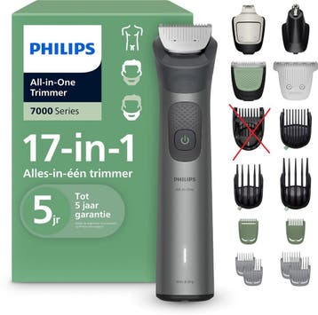 Philips Series 7000 Multigroom - Baardtrimmer - 17 in 1 -, Verzenden, Nieuw
