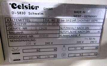 CELSIOR Koeltoonbank – B450 x D130 x H120 cm – zonder motor, Gebruikt