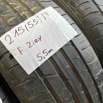 2 x Falken Ziex 215-55-17 Zomerbanden 5,5mm, Auto-onderdelen, Banden en Velgen, 17 inch, Ophalen of Verzenden, Band(en), Personenwagen