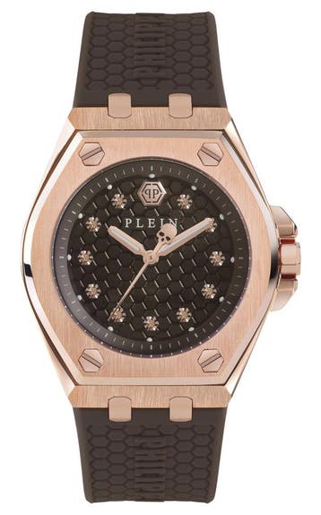Philipp Plein PWJAA0422 Plein Extreme Lady dameshorloge 38, Overige merken, Staal, Verzenden, Polshorloge