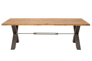 Eettafel Thor 240cm Wildeiken 55mm/ 38461, Ophalen of Verzenden, Nieuw