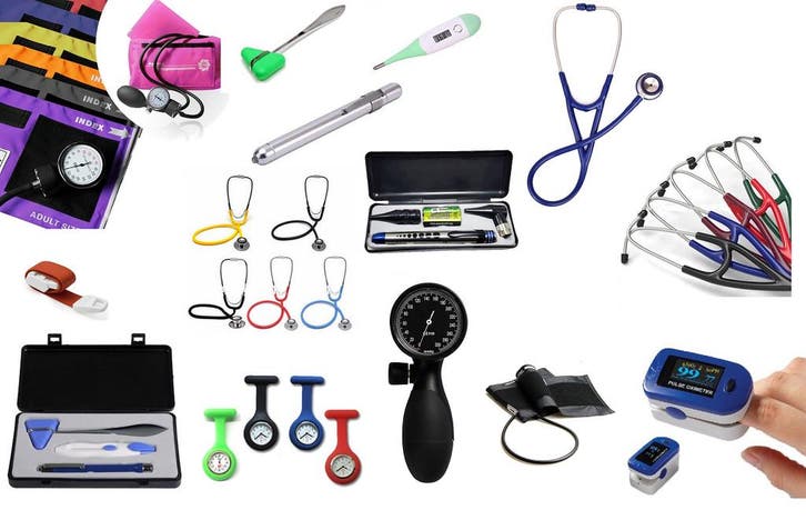 Handmatige bloeddrukmeter all in one set inclusief, Diversen, Verpleegmiddelen, Nieuw, Verzenden