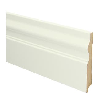 Sfeerplinten MDF Renaissance plint 120x15 wit voorgelakt..., Overige materialen, Verzenden, 50 tot 150 cm, Overige typen
