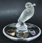 Lalique - Sieradendoos - patrijs - Kristal - Baguier