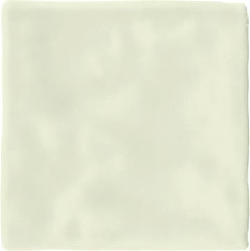 Wandtegel Equipe Handvorm Ritmo Lichtgroen Glans 10x10, Nieuw, Minder dan 20 cm, 10 m² of meer, Wandtegels