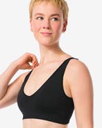 HEMA Top zonder beugel naadloos zwart, Kleding | Dames, Ondergoed en Lingerie, Verzenden, Zwart