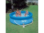INTEX Frame Pool 305 zwembad incl filterpomp OP VOORRAAD, Verzenden, Minder dan 80 cm, Rond, Opzetzwembad