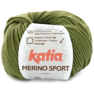 Katia Concept Merino Sport - 16 lichtgroen - Wol Garen, Ophalen of Verzenden, Nieuw