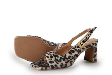 Babouche Slingbacks in maat 38 Panter, Overige kleuren, Verzenden, Babouche, Gedragen