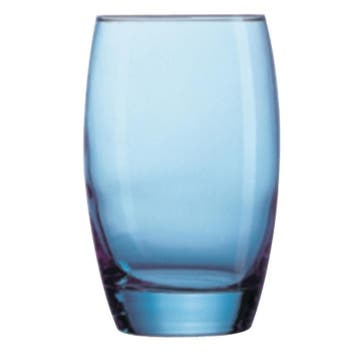 Tumblers | SALTO | Glas | 35cl | 24 Stuks | Ø76x121(h)mm, Verzenden, Nieuw in verpakking