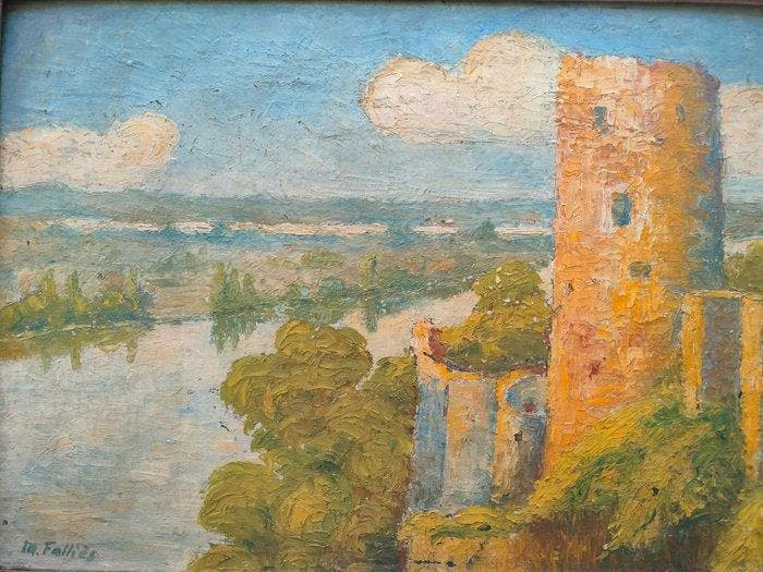 Maurice Fallies (1883-1965) - Sem título, Antiek en Kunst, Kunst | Schilderijen | Klassiek