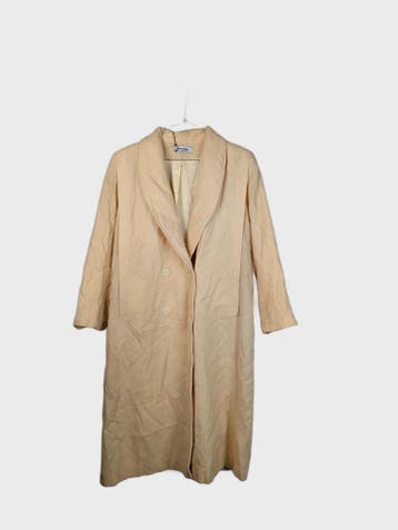 Forecaster Lange jassen Dames maat L Beige Vintage, Ophalen of Verzenden, Nieuw